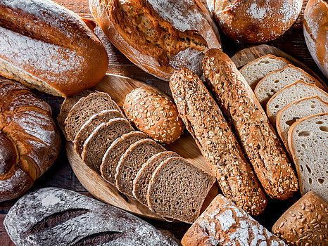 distintos tipos de pan